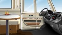 HYMER B-Klasse MJ 2013 Interieur Kabine 06